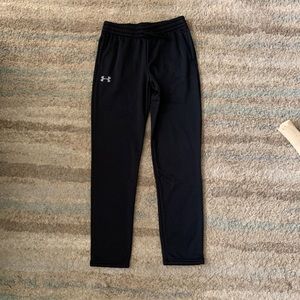 Black Under Armour sweatpants